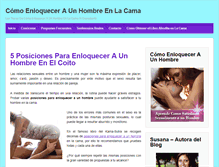 Tablet Screenshot of comoenloqueceraunhombreenlacama.net